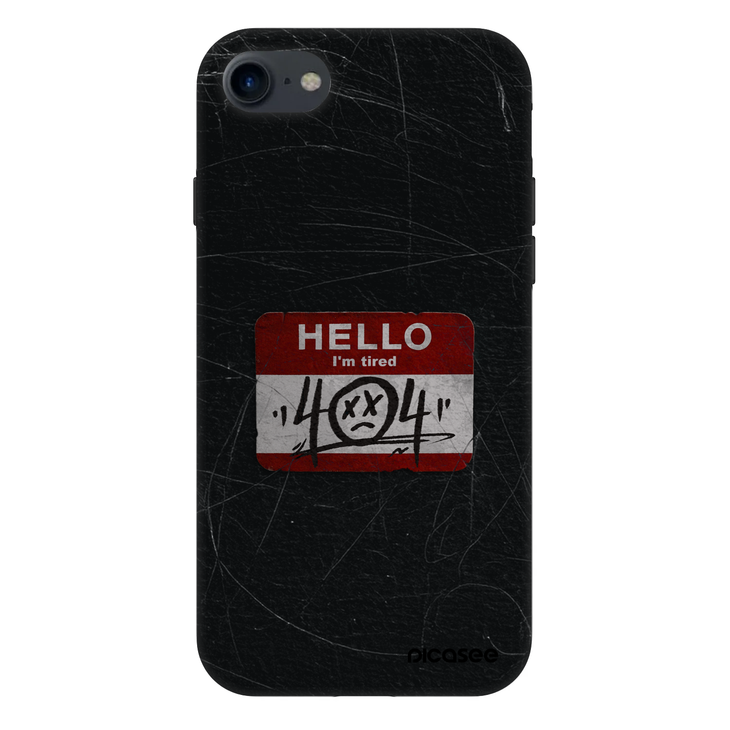 Picasee Fashion Case pro Apple iPhone SE 2020 - HELLO 404
