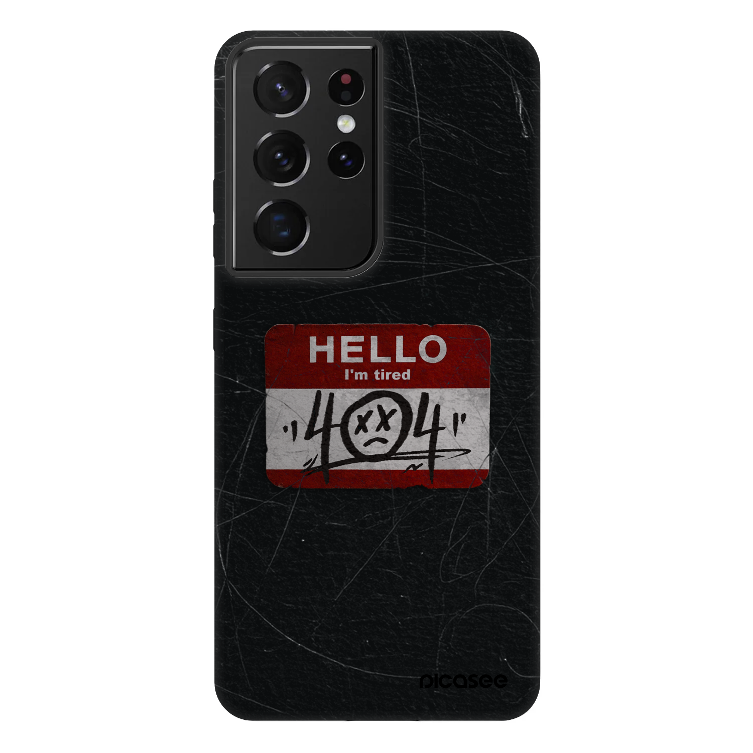 Picasee Fashion Case pro Samsung Galaxy S21 Ultra 5G G998B - HELLO 404