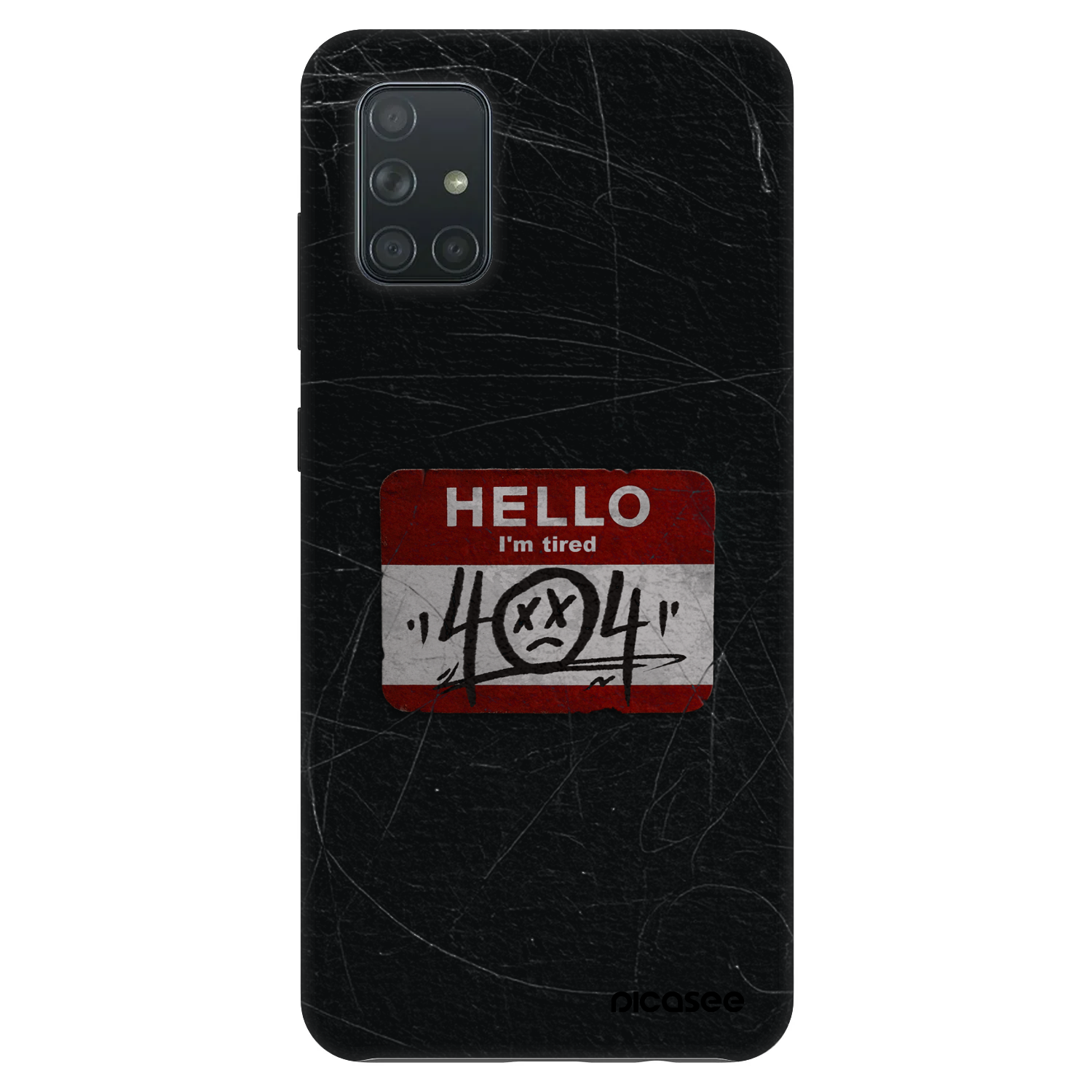 Picasee Fashion Case pro Samsung Galaxy A71 A715F - HELLO 404