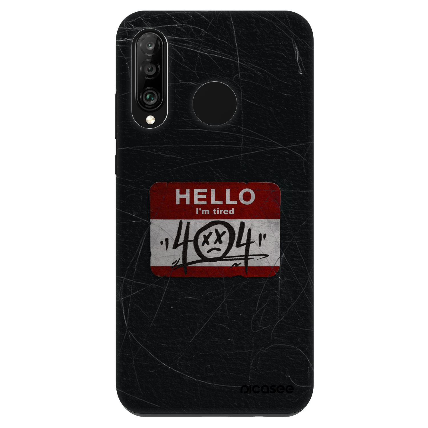 Picasee Fashion Case pro Huawei P30 Lite - HELLO 404