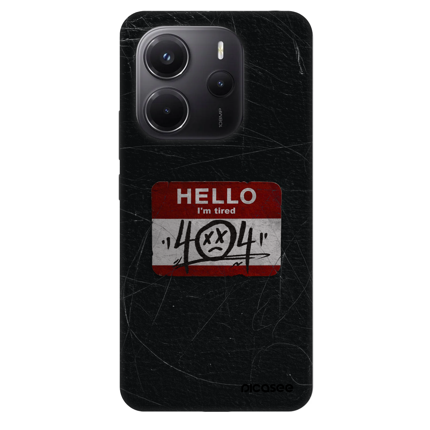 Picasee Fashion Case pro Xiaomi Redmi Note 14 4G - HELLO 404