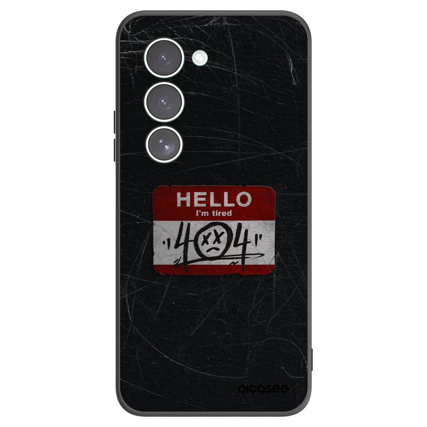 Picasee silikonový černý obal pro Xiaomi Redmi 15 5G - HELLO 404