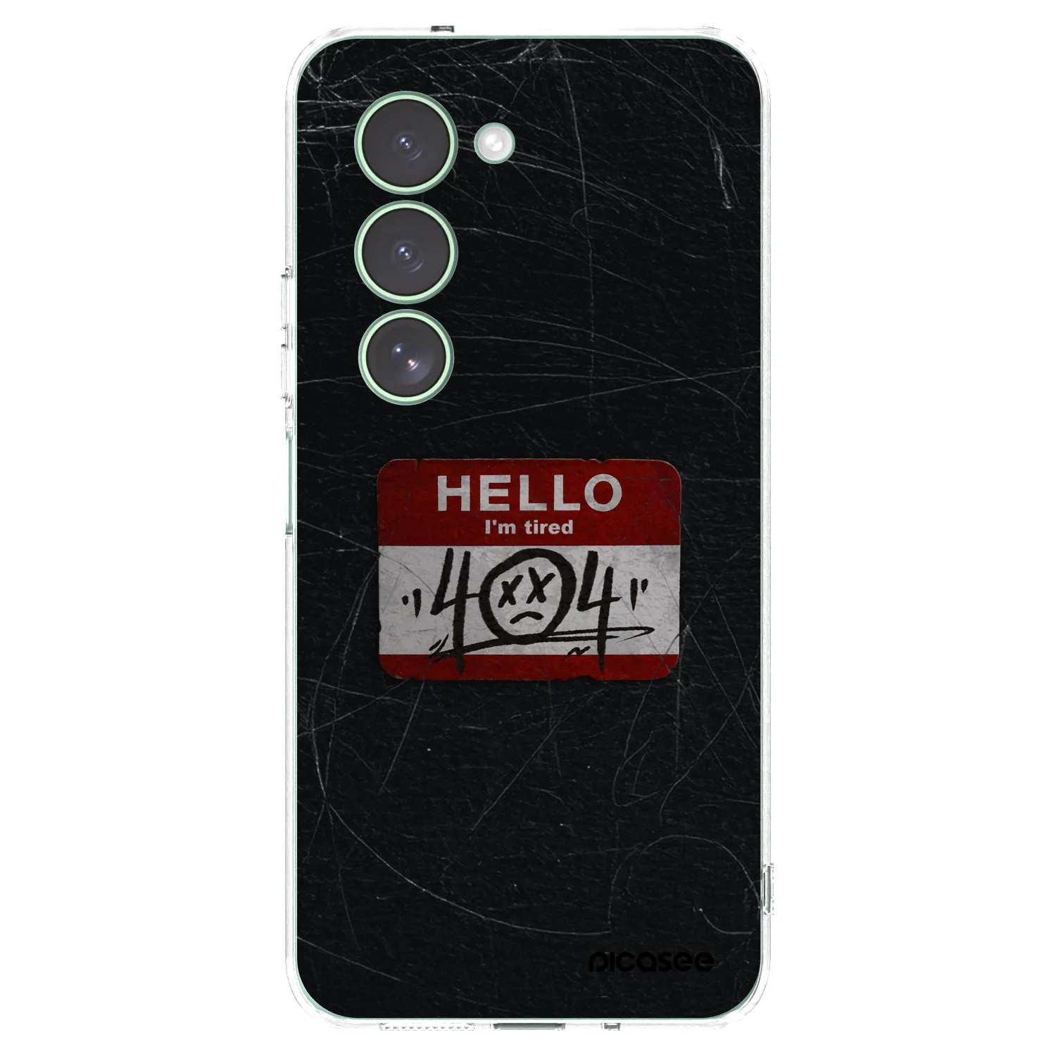 Picasee silikonový průhledný obal pro Xiaomi Redmi 15 5G - HELLO 404