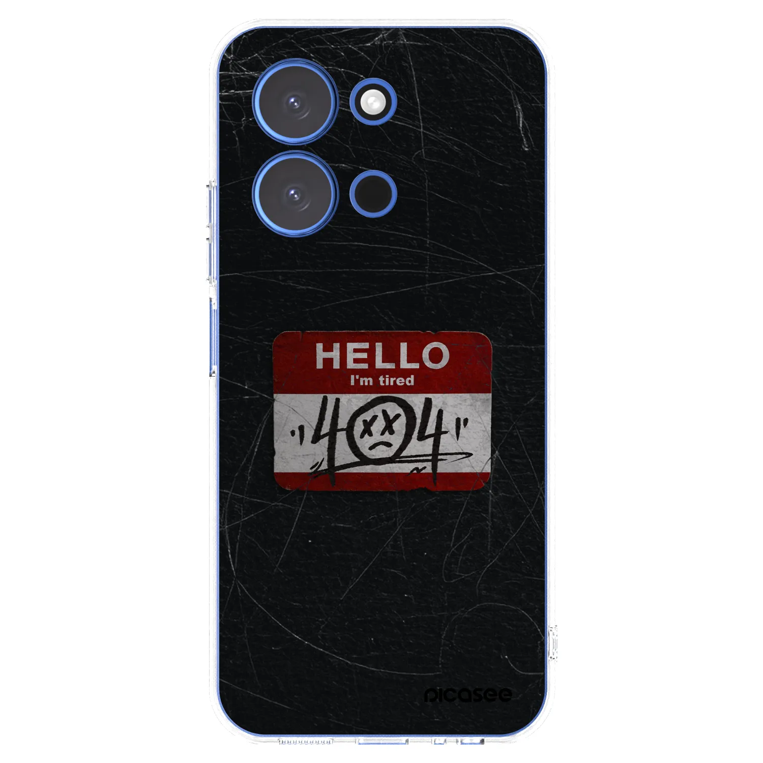 Picasee silikonový průhledný obal pro Xiaomi Redmi 15C 4G - HELLO 404