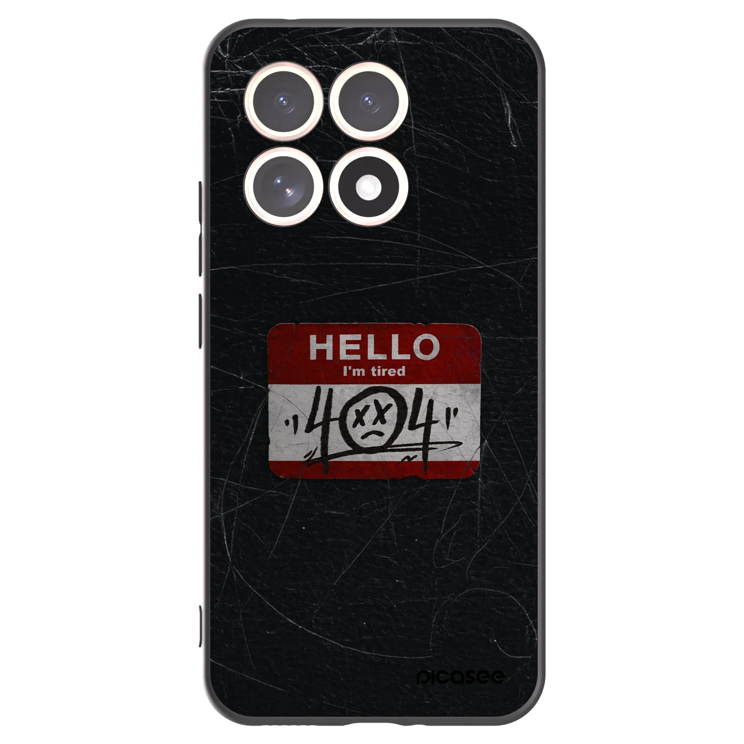 Picasee silikonový černý obal pro Xiaomi 15T - HELLO 404