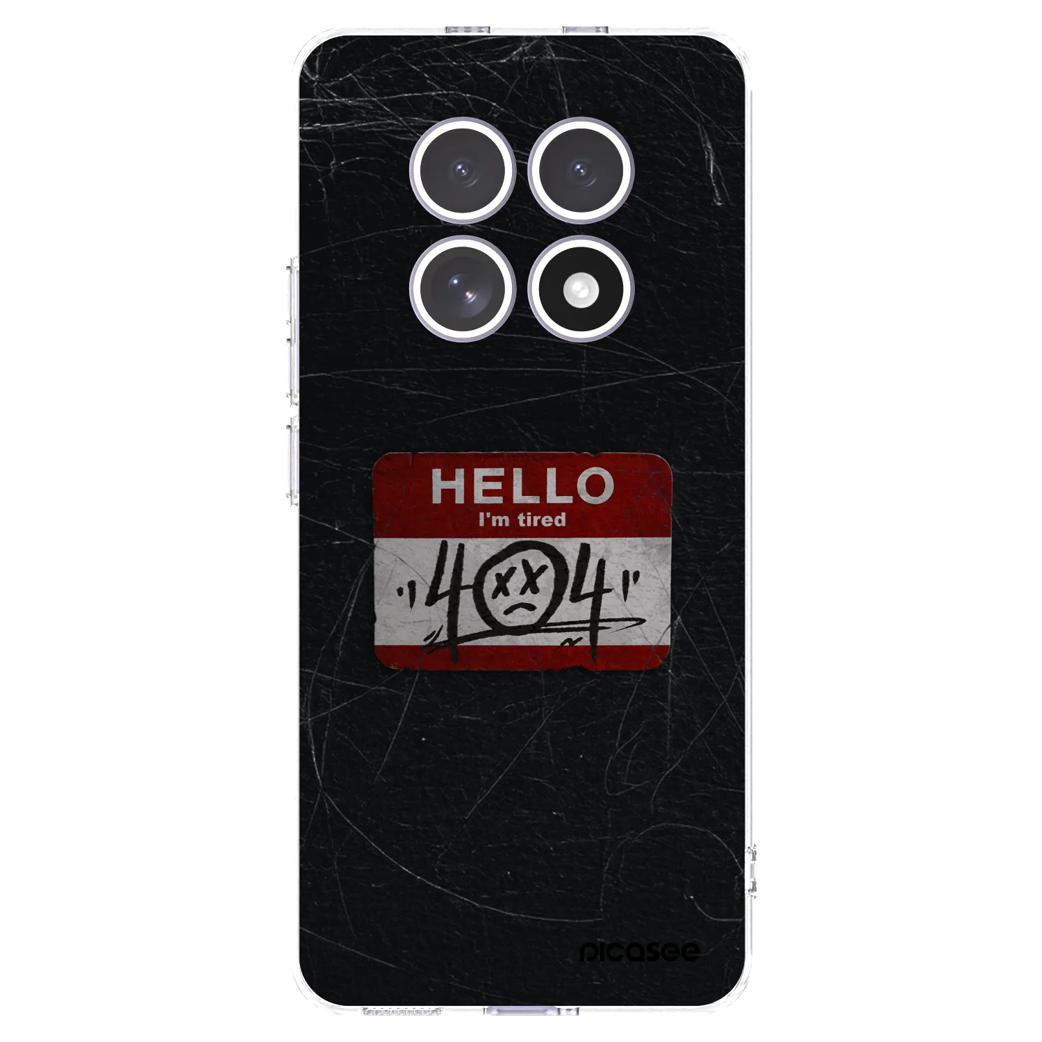 Picasee silikonový průhledný obal pro Xiaomi Redmi Note 15 - HELLO 404