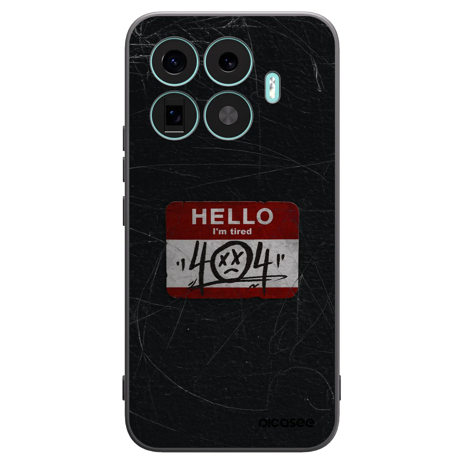 Picasee silikonový černý obal pro Xiaomi 17T Pro - HELLO 404