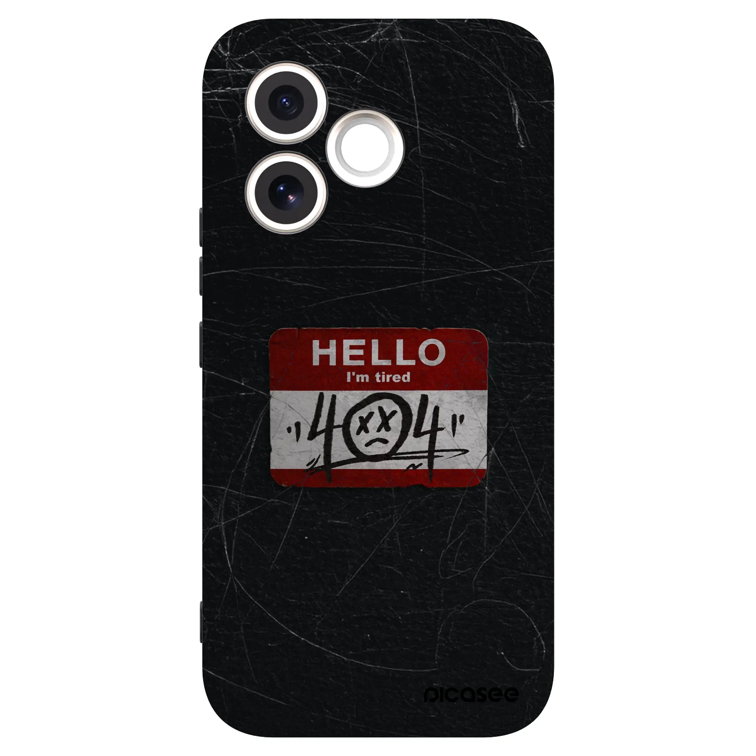 Picasee silikonový černý obal pro Honor 600 Lite - HELLO 404