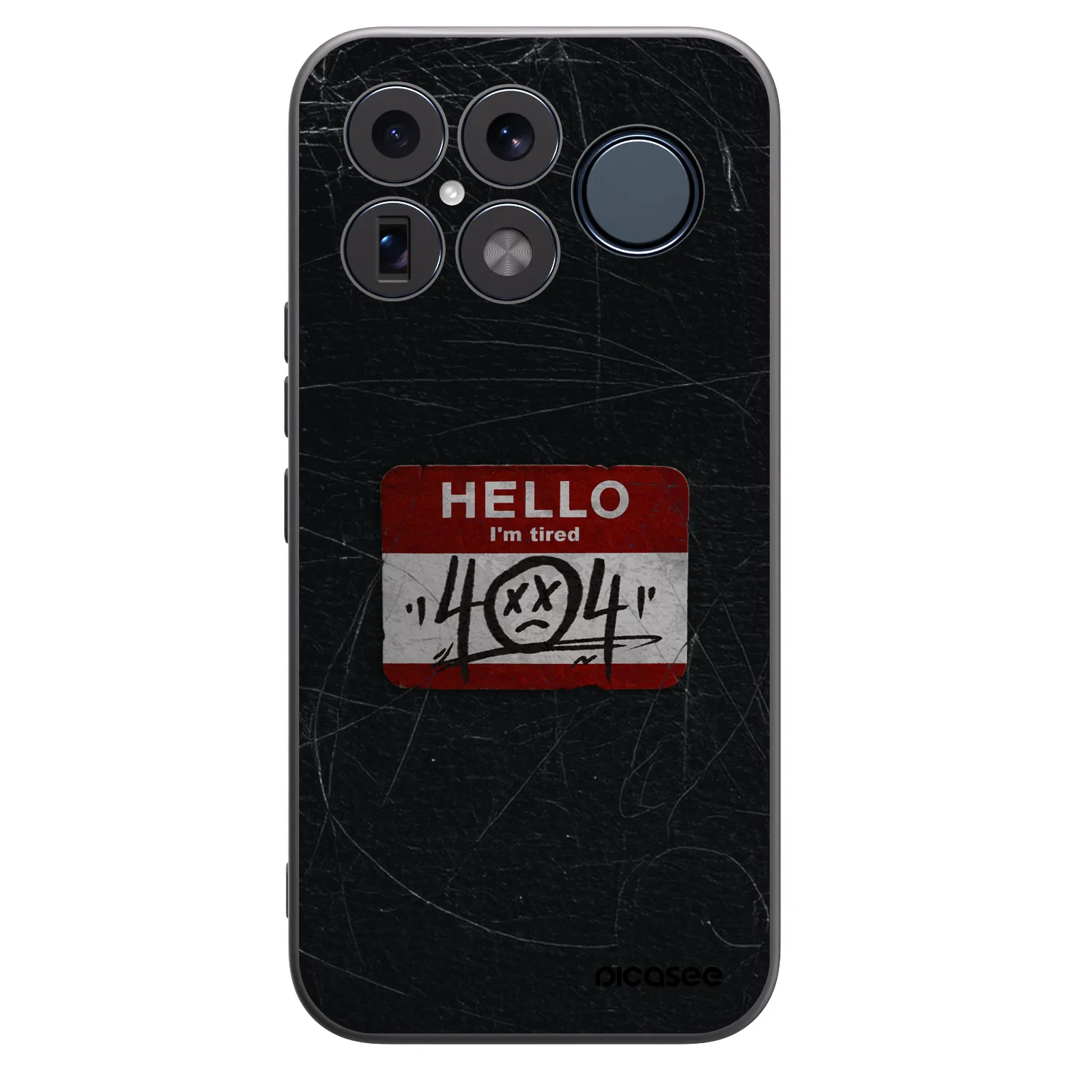 Picasee silikonový černý obal pro Xiaomi Poco F8 Ultra - HELLO 404