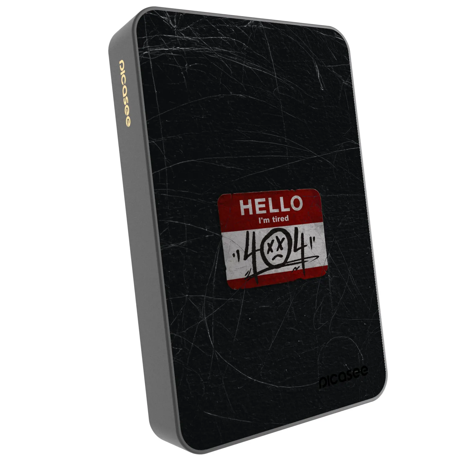 Picasee Powerbanka s MagSafe 10 000 mAh Šedá - HELLO 404