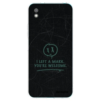 Picasee silikonový černý obal pro Xiaomi Redmi 9A - LEFT A MARK