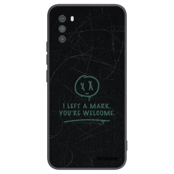 Picasee silikonový černý obal pro Xiaomi Poco M3 - LEFT A MARK