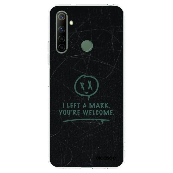 Picasee silikonový průhledný obal pro Realme 6i - LEFT A MARK