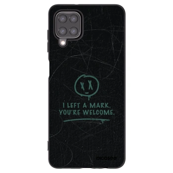 Picasee silikonový černý obal pro Samsung Galaxy A12 A125F - LEFT A MARK