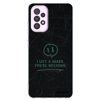 Picasee silikonový průhledný obal pro Samsung Galaxy A32 5G A326B - LEFT A MARK