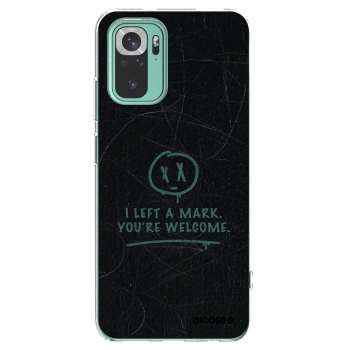 Picasee silikonový průhledný obal pro Xiaomi Redmi Note 10 Pro - LEFT A MARK