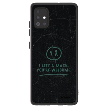 Picasee ULTIMATE CASE pro Samsung Galaxy A51 A515F - LEFT A MARK