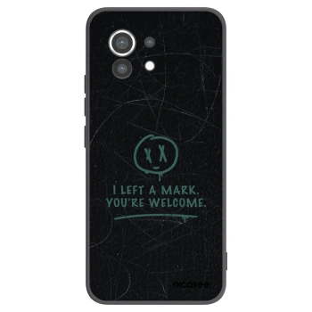 Picasee silikonový černý obal pro Xiaomi Mi 11 - LEFT A MARK