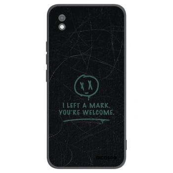 Picasee silikonový černý obal pro Xiaomi Redmi 9AT - LEFT A MARK