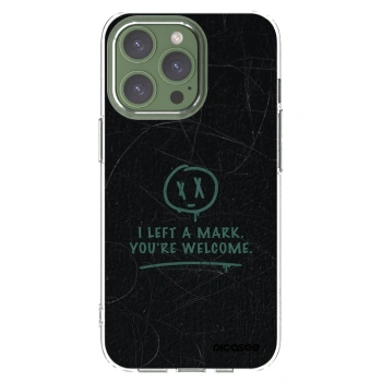 Picasee silikonový průhledný obal pro Apple iPhone 13 Pro - LEFT A MARK