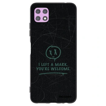 Picasee silikonový černý obal pro Samsung Galaxy A22 A226B 5G - LEFT A MARK