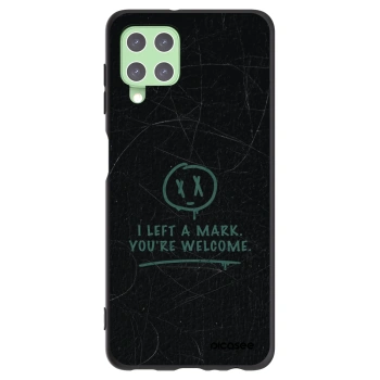 Picasee silikonový černý obal pro Samsung Galaxy A22 A225F 4G - LEFT A MARK