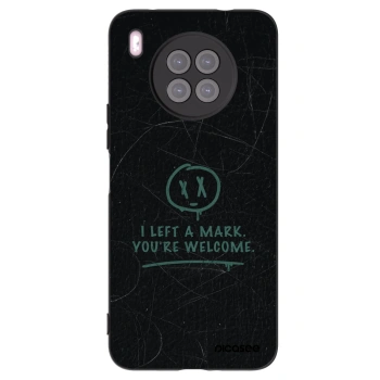 Picasee silikonový černý obal pro Huawei Nova 8i - LEFT A MARK