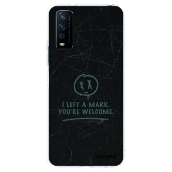 Picasee silikonový průhledný obal pro Vivo Y11s - LEFT A MARK