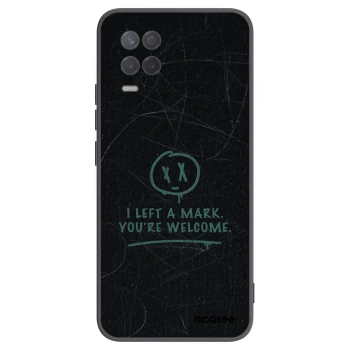 Picasee silikonový černý obal pro Realme 8 5G - LEFT A MARK