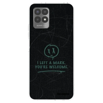 Picasee silikonový průhledný obal pro Realme 8i - LEFT A MARK