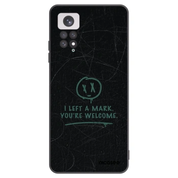 Picasee silikonový černý obal pro Xiaomi Redmi Note 11 - LEFT A MARK