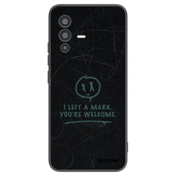 Picasee silikonový černý obal pro Vivo V23 5G - LEFT A MARK
