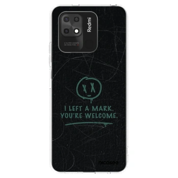 Picasee silikonový průhledný obal pro Xiaomi Redmi 10C - LEFT A MARK