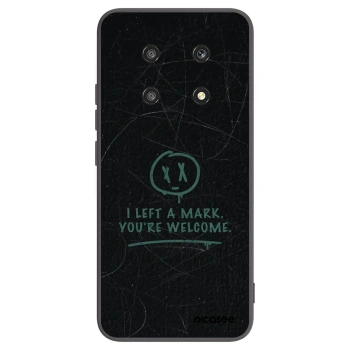 Picasee silikonový černý obal pro Honor Magic4 Lite 5G - LEFT A MARK