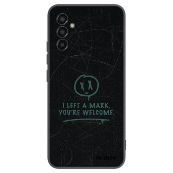 Picasee silikonový černý obal pro Samsung Galaxy M13 M135F - LEFT A MARK