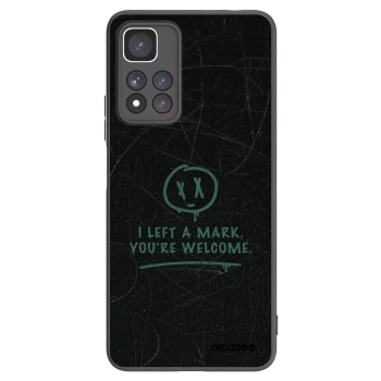 Picasee silikonový černý obal pro Xiaomi Redmi Note 11 Pro+ 5G - LEFT A MARK