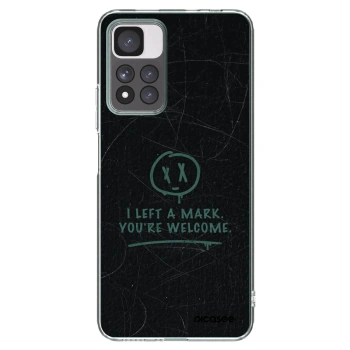 Picasee silikonový průhledný obal pro Xiaomi Redmi Note 11 Pro+ 5G - LEFT A MARK