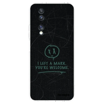 Picasee silikonový průhledný obal pro Honor 70 - LEFT A MARK