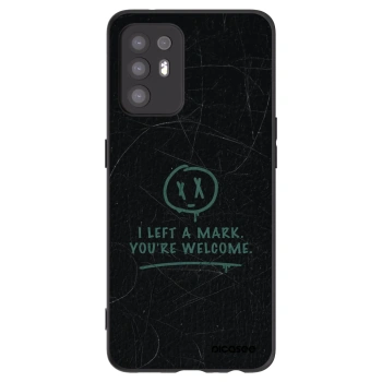 Picasee silikonový černý obal pro OPPO A94 5G - LEFT A MARK
