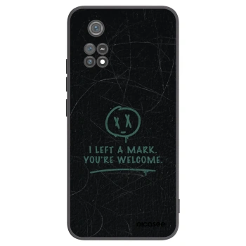 Picasee silikonový černý obal pro Xiaomi Poco M4 Pro - LEFT A MARK