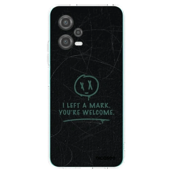 Picasee silikonový průhledný obal pro Xiaomi Poco X5 - LEFT A MARK