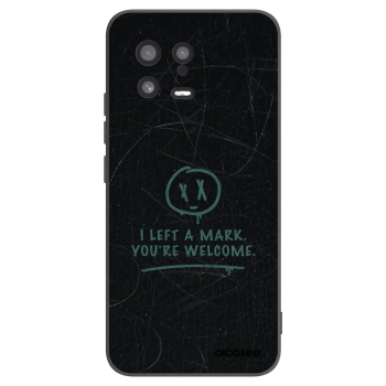 Picasee silikonový černý obal pro Xiaomi 13 - LEFT A MARK