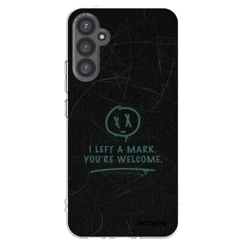 Picasee silikonový průhledný obal pro Samsung Galaxy A34 5G A346B - LEFT A MARK