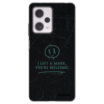 Picasee silikonový černý obal pro Xiaomi Redmi Note 12 Pro+ 5G - LEFT A MARK