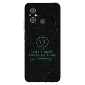 Picasee silikonový průhledný obal pro Xiaomi Redmi 12C - LEFT A MARK