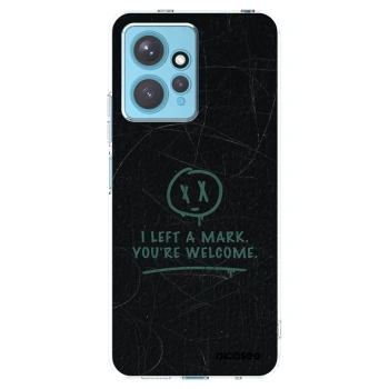 Picasee silikonový průhledný obal pro Xiaomi Redmi Note 12 4G - LEFT A MARK
