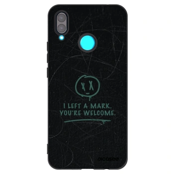 Picasee silikonový černý obal pro Huawei Nova 3 - LEFT A MARK