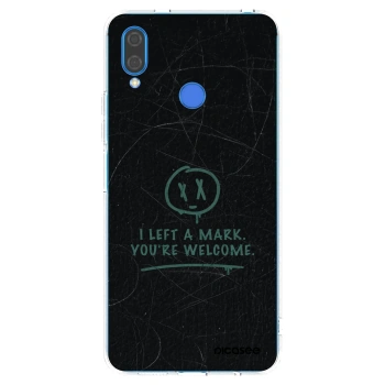 Picasee silikonový průhledný obal pro Huawei Nova 3 - LEFT A MARK