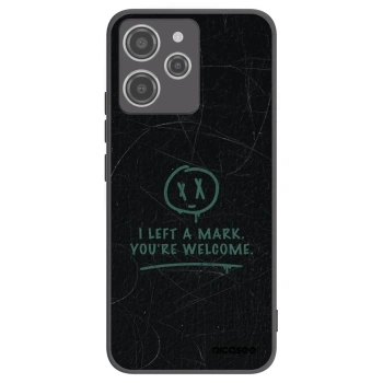 Picasee silikonový černý obal pro Xiaomi Redmi 12 4G - LEFT A MARK