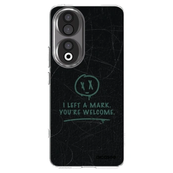 Picasee silikonový průhledný obal pro Honor 90 5G - LEFT A MARK